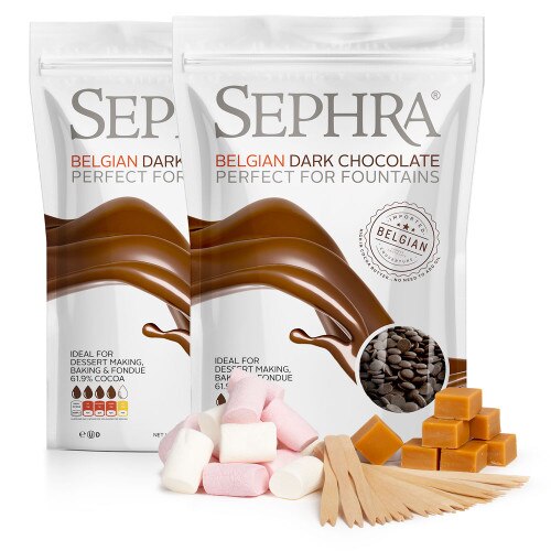 Fondue Pack For 20 - Dark Chocolate